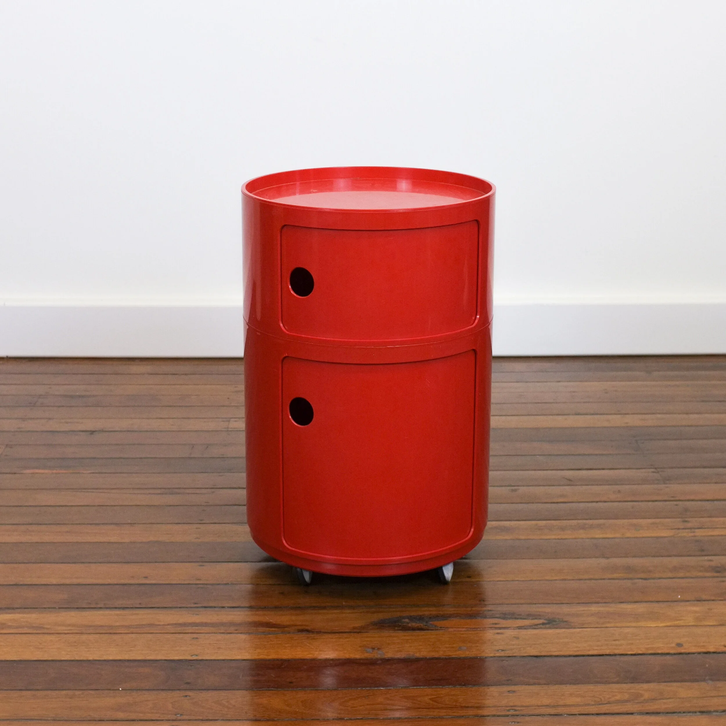 1970S RED COMPONIBILI BY ANNA CASTELLI FOR KARTELL — KIOSK